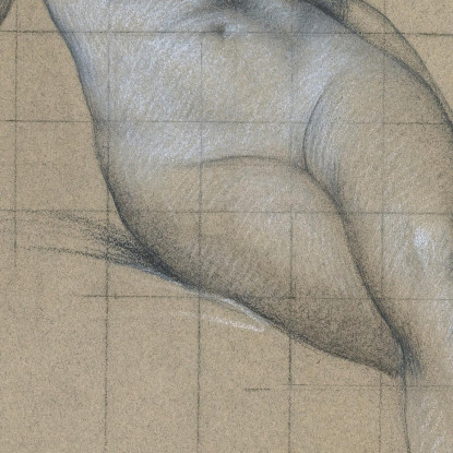 Studio Per Il Kelpie Herbert James Draper hjd13 quadro stampato su tela