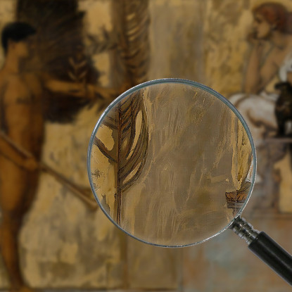 Omaggio Alla Pittura Franz von Stuck fvs40 quadro stampato su tela