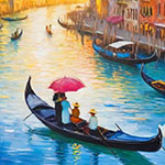 pintura de la ciudad