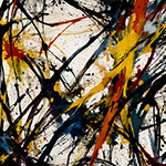 Inspiré par Jackson Pollock